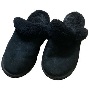 Jumbo Ugg Boots Black Slippers 6-7